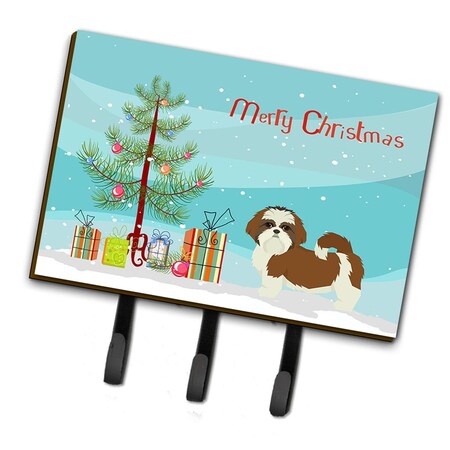 Carolines Treasures Shih Tzu Christmas Tree Leash or Key Holder CK3563TH68